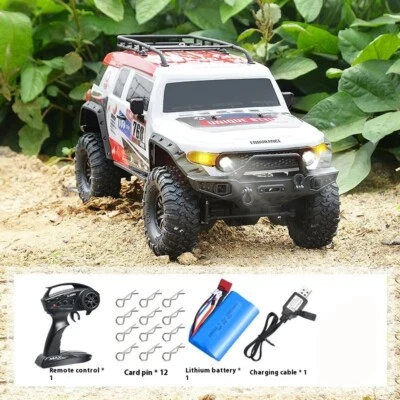 1/10 RC Double Pickup 4WD 4x4 2.4G Remote Control Rock Crawler Car Model RTR 💯 - Image 1 of 4