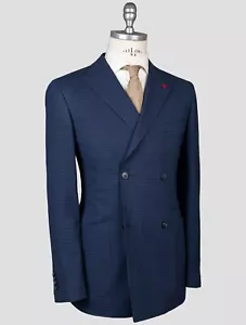 NEW ISAIA BLAZER COTTON WOOL LINEN ELASTANE SIZE 38 US 48 EU Y1112 - Picture 1 of 9