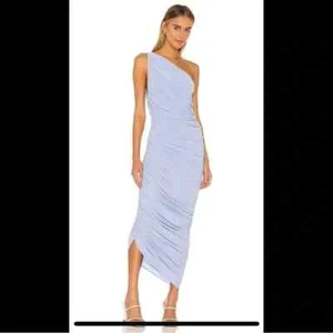 Norma Kamali Diana Gown in Celestial Blue, Size Small - Excellent Condition - Picture 1 of 5