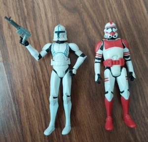 Star Wars CLONE TROOPER HARDCASE 3.75" Action Figure + Shock Trooper 2013 15 - Picture 1 of 8