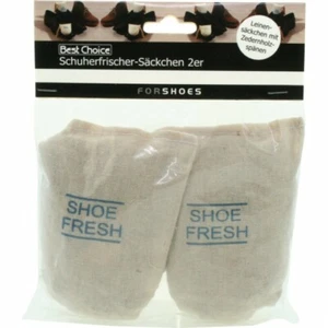 NATUR Schuhdeo natürliches Leinen Schuherfrischer Säckchen NEU mit Zedernholz  - Bild 1 von 1