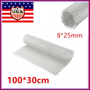 Universal Car Grille Mesh Net Sheet Aluminum Rhombic Auto Net Mesh Grill 40x13" - Picture 1 of 7