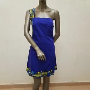 Bildhübsches Kleid von Skunkfunk (SKFK), S, blau / grau, gelb, türkisblau, schwa - Bild 1 von 24