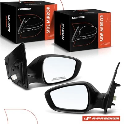 2x Señal de giro del espejo retrovisor eléctrico plegable manual térmico para Hyundai Elantra GT 13-17 Foto 1 de 4