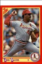 1990 Score Jose DeLeon St. Louis Cardinals #309