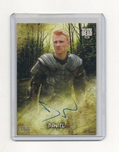 TOPPS WALKING DEAD ROAD TO ALEXANDRIA DANIEL NEWMAN/DANIEL AUTOGRAPH CARD 