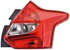 Tail Light Left Red White for Ford Focus 5 Doors 2011-