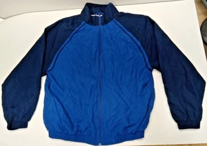 SaddleSeed Athletic Jacket Golf Light Weight Blue Womens Sz Lg - Picture 1 of 4