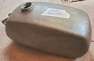Vintage 1960s OEM Ducati Motorcycle Gas Tank Unfinished 20"x11"x9"