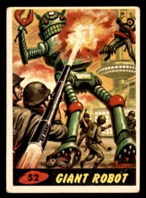 1962 Mars Attacks #52 Giant Robot VG - Image 1 of 2