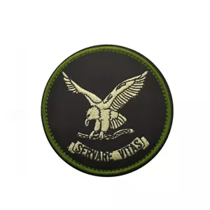 FBI Adler Aufnäher Patch Klett Tactical Tac Airsoft SHTF 8*8cm Klettverschluss - Bild 1 von 2