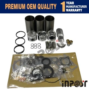 STD 3TNV70 3TNV70-AJUV Overhaul Rebuild Kit For Yanmar Engine XUV Gator 855D Set - Picture 1 of 7