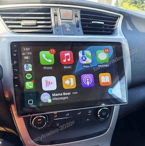For Nissan Sentra Sylphy 2012-2017 Android 15 Car CarPlay Stereo Radio GPS WIFI - Picture 1 of 19