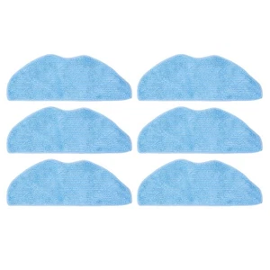 6 Replacement Mop Cloths for Tefal For XPlorer Series 70 RG8477WH/140 RG9177WH - Picture 1 of 12