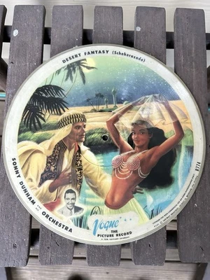 Vogue 10" Picture Disc #R 774~Desert Fantasy + Save Me A Dream~Sonny Dunham~Rare - Image 1 of 2