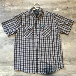 Vagabond - Dixxon Flannel Company Herren Kurzarm Hemd, Large - Bild 1 von 4