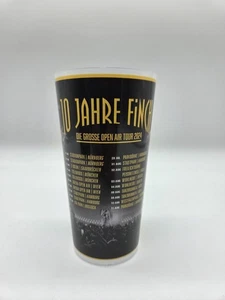 Finch 10 Jahre die große Open-Air Tour 2024 Fan-Becher Konzert Trinkbecher - Bild 1 von 3