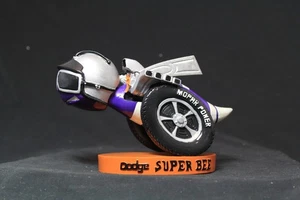 Dodge Super Bee Bobblehead Purple Plum Bent Rod Garage Shaker New Mopar - Picture 1 of 16