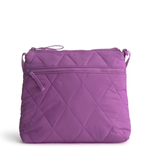 Vera Bradley Featherweight Original Zip Hipster Crossbody Bag Iris Orchid - Picture 1 of 4