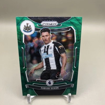 2021-22 Premier Soccer FABIAN SCHAR #34 Green Wave Newcastle United - Image 1 of 2