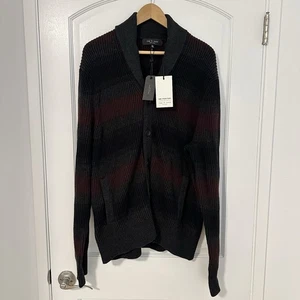 Rag & Bone x Mr. Porter Cashmere Blend Shawl Cardigan, size XL, Brand New - Picture 1 of 6