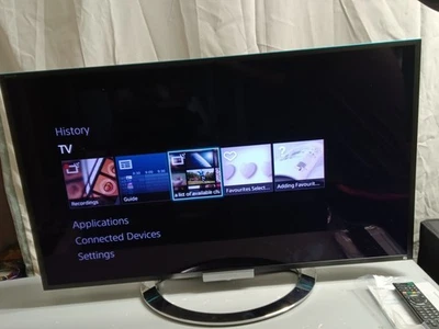 Sony Bravia KDL-40W905A 40" HD LCD TV ( SCART USB x4 HDMI) + Remote & Stand - Image 1 of 4