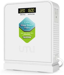 220V to 110V Voltage Power Converter Step Down Transformer 1600 Watts Capacit... - Picture 1 of 7