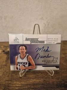 2003-04 Upper Deck SP Signature Edition Mike Dunleavy Sr. On Card Auto Autograph - Bild 1 von 2