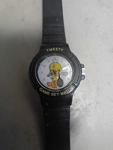 Tweety Game Set Match Damen Tennisuhr Armition Quarzwerk - Bild 1 von 2