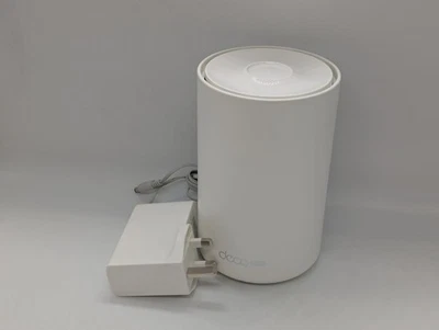 TP-Link Deco X50-4G+ router WiFi 6 AX3000 Mbps SIM slot Cat6 white + power cable - Image 1 of 4