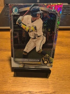 Jose Anderson - 2025 Bowman Chrome Mega Box Mojo Refractor - #BCP-193 - Picture 1 of 1