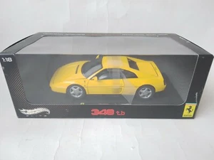 Hot Wheels Elite Ferrari 348 TB Amarillo 1/18 V7437 - Imagen 1 de 2