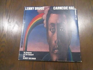 Lenny Bruce Carnegie Hall February 4th 1961 3 LP set with poster Ex - Foto 1 di 3