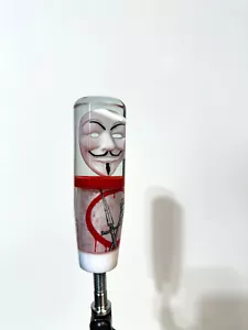 V for Vendetta Shift Knob – Weighted Universal Fit Guy Fawkes JDM Stick Shifter - Bild 1 von 5