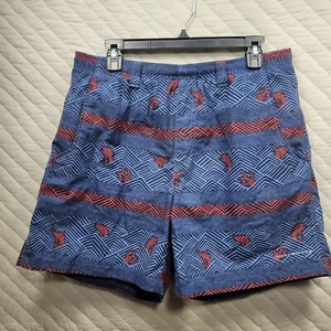 Bañador Columbia Para Hombre Medio Azul PFG 6" Forrado Espada Pez Omni Tono - Imagen 1 de 10