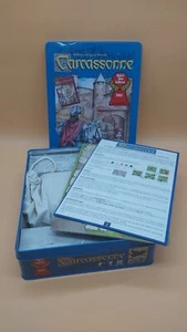Carcassonne in Metallbox inkl. Blechdose - Bild 1 von 1