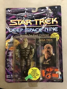Vintage Playmates Star Trek Deep Space Nine Morn Actionfigur 1993 Neu - Bild 1 von 3