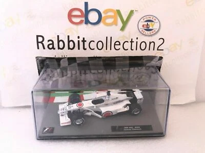 DIE CAST " BAR 002 - 2000 JACQUES VILLENEUVE " FORMULA 1 COLLECTION 1/43 - Immagine 1 di 2