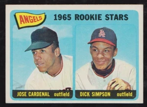 Topps Baseball 1965 #374 José Cardenal novato casi nuevo **** envío gratuito **** - Imagen 1 de 1