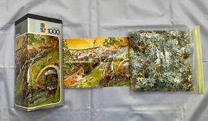 Loup Great Western Heye 1000 piece Jigsaw Puzzle 1974 Germany Train Complete - Picture 1 of 4