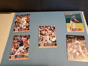 Donruss Baseball Chicago Cubs 2005 (12) juego de equipo desaparecido #136 Clement #137 Alou - Imagen 1 de 6