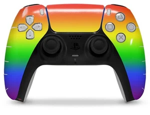Skin Sony PS5 Controller Smooth Fades Rainbow - Picture 1 of 4