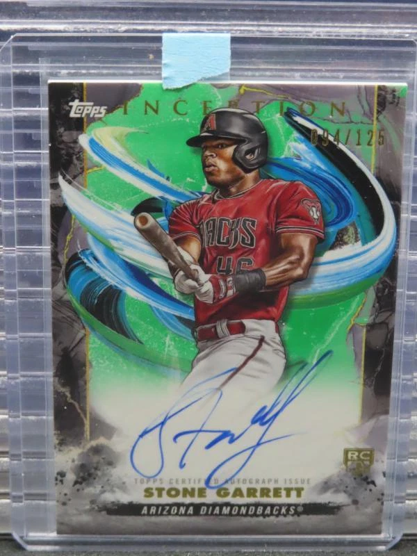 2023 Topps Inception Stone Garrett Green Autograph Rookie Auto RC #094/125