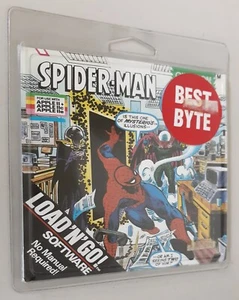 SEALED Spiderman Questprobe Load'N'Go 5.25 inch disk Apple II+,IIe,IIc,IIgs 1985 - Picture 1 of 2