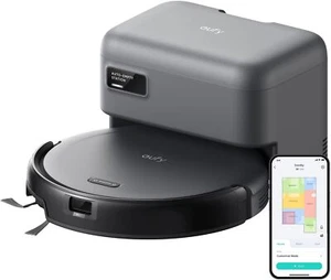 eufy Robot Aspirapolvere C10 Stazione Autosvuotante Fino a 60 Giorni Spazzola Espansione Bordo - Foto 1 di 7