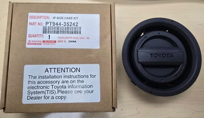 2024 Toyota Tacoma 2025 4Runner Side Storage Case PT944-35242 Organizater - Image 1 of 3