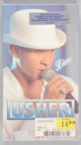 Usher Live VHS Tape NEW Factory Sealed LaFace Records 2000 - Foto 1 di 6