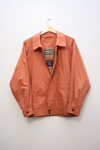 Bomber leggero vintage Burberry's Orange Nova Check