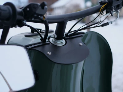 Armaturenblech Armatur Schwarz Schwalbe KR51 Simson Abdeckung Tuning