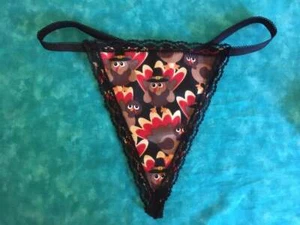 Perizoma donna GIORNO DEL RINGRAZIAMENTO TURCHIA vacanza perizoma sexy mutandine intimo - Foto 1 di 1